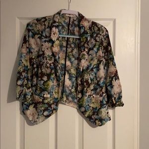 Floral Blazer
